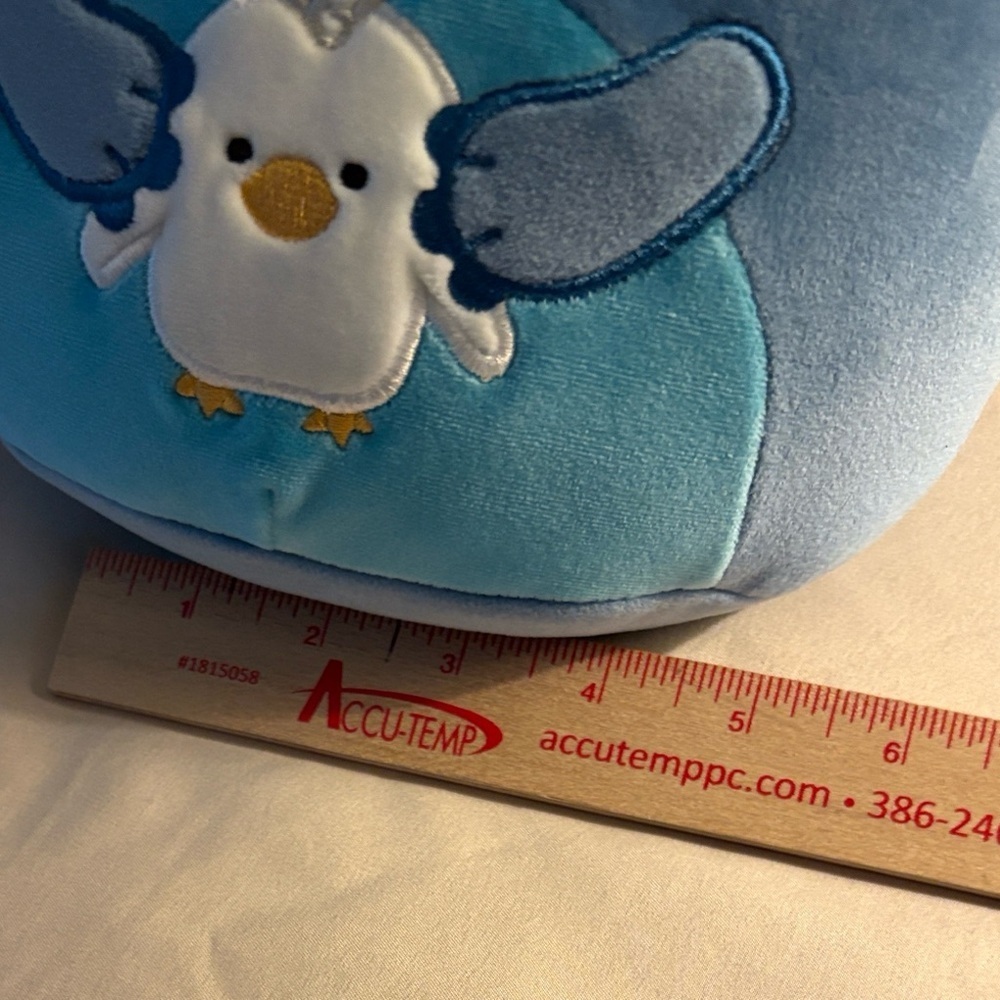NWT Disney Squishmallows Easter Bunny Stitch 2024 Holiday Plush Toy 9" - Picture 12 of 13